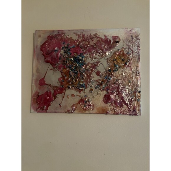 Original Art 16x20Modern Expressionist Original Abstract texture Design